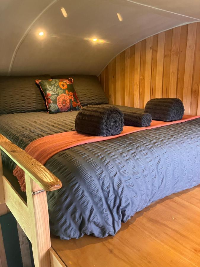 Shepherds Hut In A Private Meadow With Sea Views Hartland Ngoại thất bức ảnh